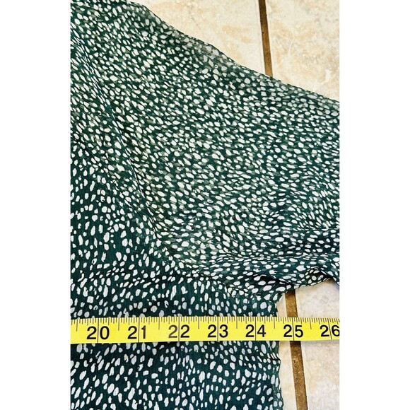 JOIE Size XXL Arctic Animal Spot Sheer Lined Dress Boho Peasant Cottagecore - Picture 9 of 14